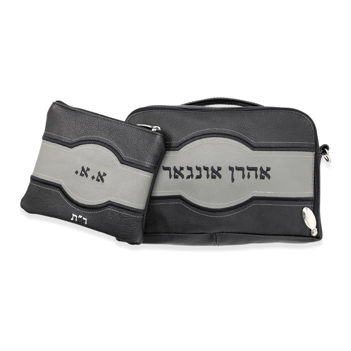 Custom Leather Travel Tallit / Tefillin Bag Style #6000-A6