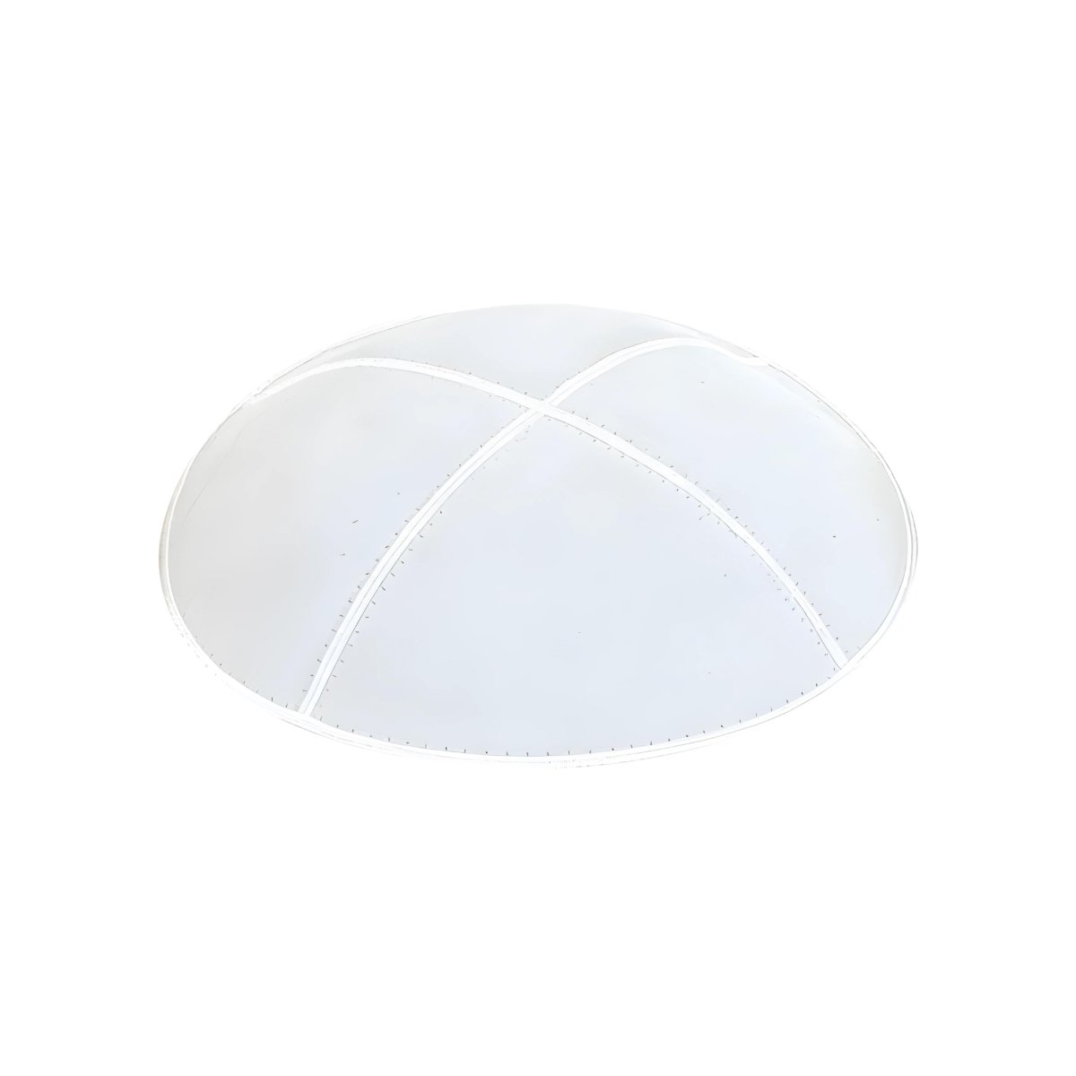 White Suede Kippah